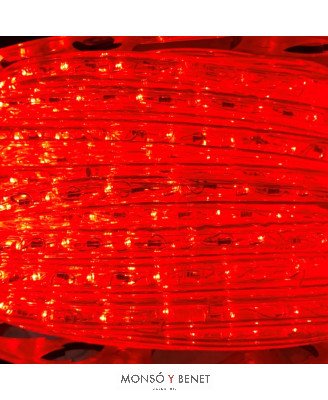 ROLLO 45m.MANGUERA 36LED RO.TL3ROJ
