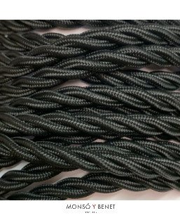 ROLLO 100M.TRENZADO 2X1 NEGRO