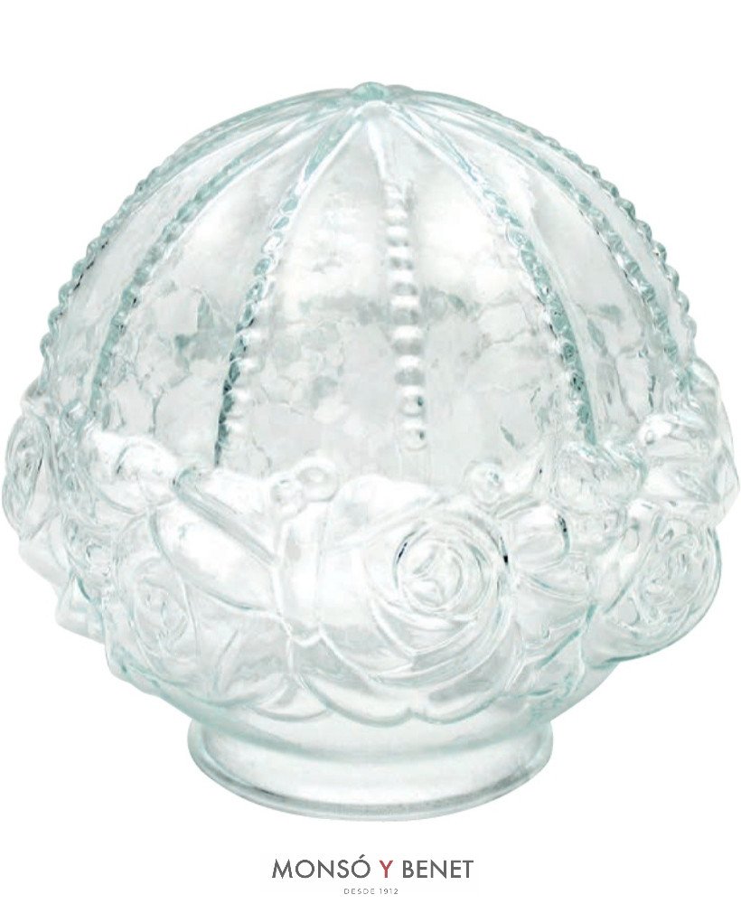TULIPA VINTAGE BOLA 50 ROSAS TU-5934 TRANSPARENTE