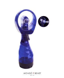 VE2483 - Ventilador de mano 270 mm con pulverizador