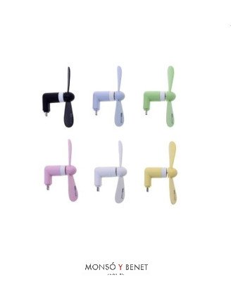 VENTILADOR MICRO USB ANDROID VE-4308