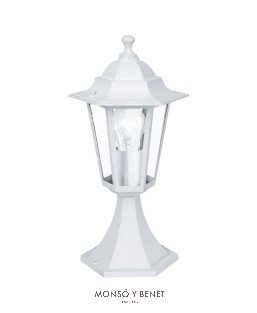 FAROLA CON BASE VIENA BLANCA