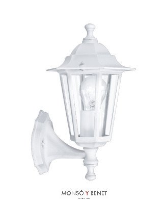 FAROLA CON BRAZO VIENA BLANCA