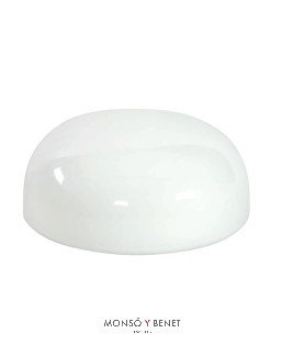VITUBER 25c. REDONDO VIDRIO TRIPLEX OPAL