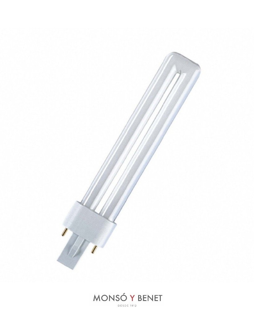 BOMBILLA FLUORESCENTE PL ACTINICA PH.9W G23
