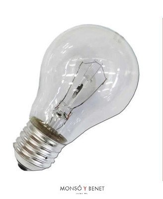BOMBILLA STANDARD CLARA 125V 40W E27