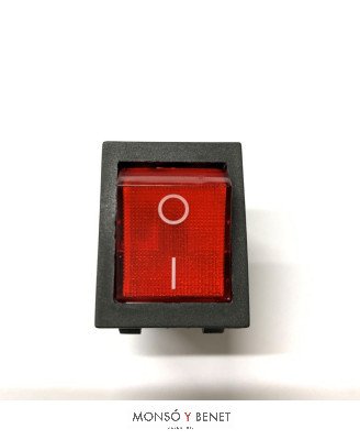 INTERRUPTOR EMPOTRAR No. 8153 CON LUZ
