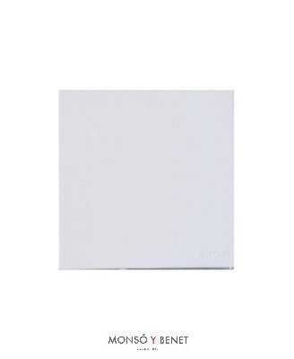 PLACA GRANDE CIEGA 26656 BLANCO