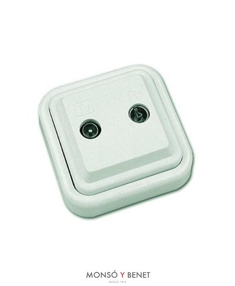 BASE TV+FM KRISTAL No. 2711 BLANCO