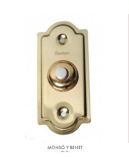 PULSADOR TIMBRE No. 1159 DORADO