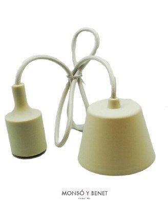 COLGANTE LAMPARA 7207-T MARFIL