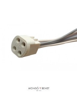 PORTALÁMPARAS FLUORESCENTE FLEXIBLE PARA TUBO