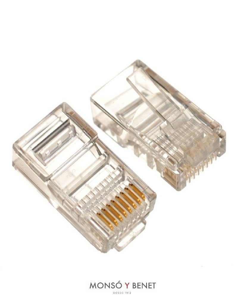 PLUG TELEFONO 8P8C No. 9185