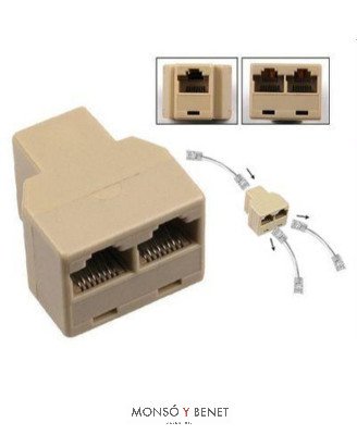 ADAPTADOR TELEFONO 1H2H No. 9164-6P6C