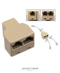 ADAPTADOR TELEFONO 1H2H No. 9164-6P6C