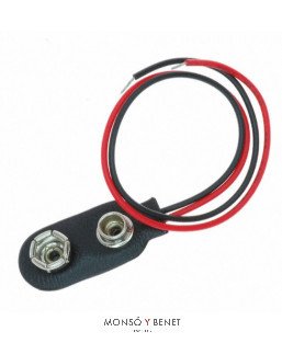 CONECTOR CLIP 9V.No. 60