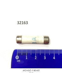 FUSIBLE CERAMICO 8 X 32 mm. 6A. No. 32163