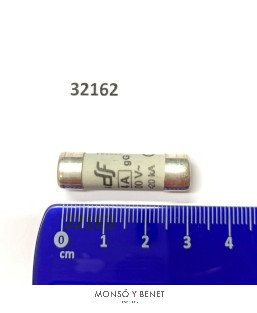 FUSIBLE CERAMICO 8 X 32 mm. 4A. No. 32162