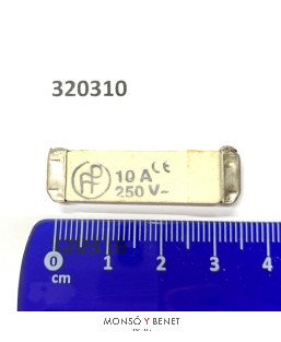FUSIBLE CERAMICO Metropol 10x36mm. No. 3203/10A