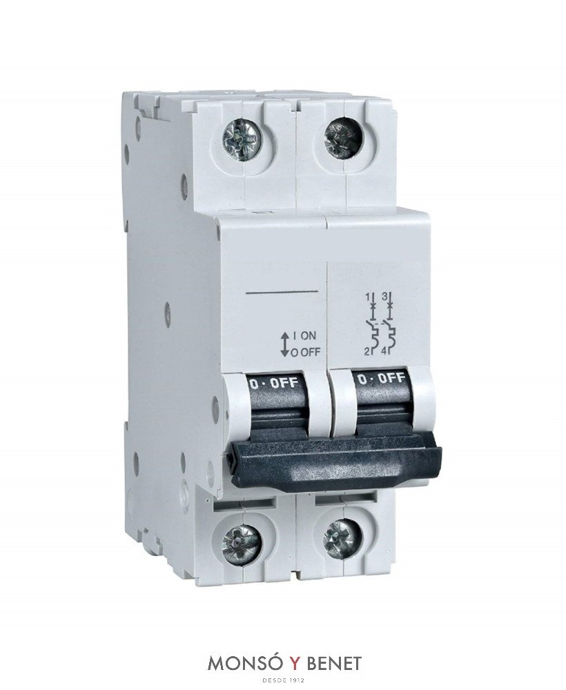 INTERRUPTOR MAGNETOTERMICO 2 POLOS 3205-32A