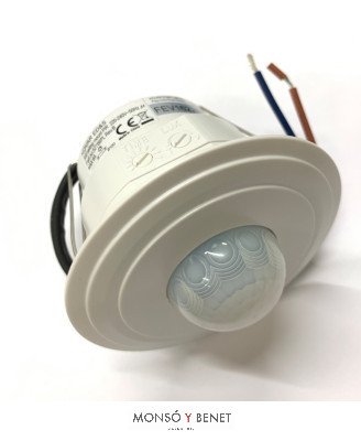 DETECTOR PRESENCIA PIR EMPOTRAR K-5015 - 360g