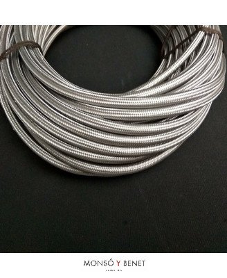 ROLLO 25M.TEXTIL 2X0.75 GRIS 63