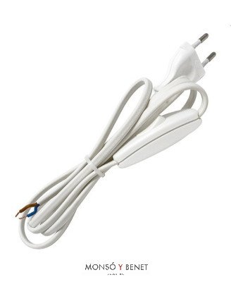 CONEXION INTERRUPTOR 2x0.7 No. 20/1.5M BLANCO
