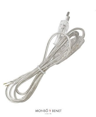 CONEXION INTERRUPTOR 2x0.7 No. 20/2M TRANSPARENTE