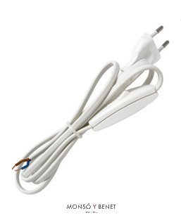 CONEXION INTERRUPTOR 2x0.7 No. 20/2M BLANCO