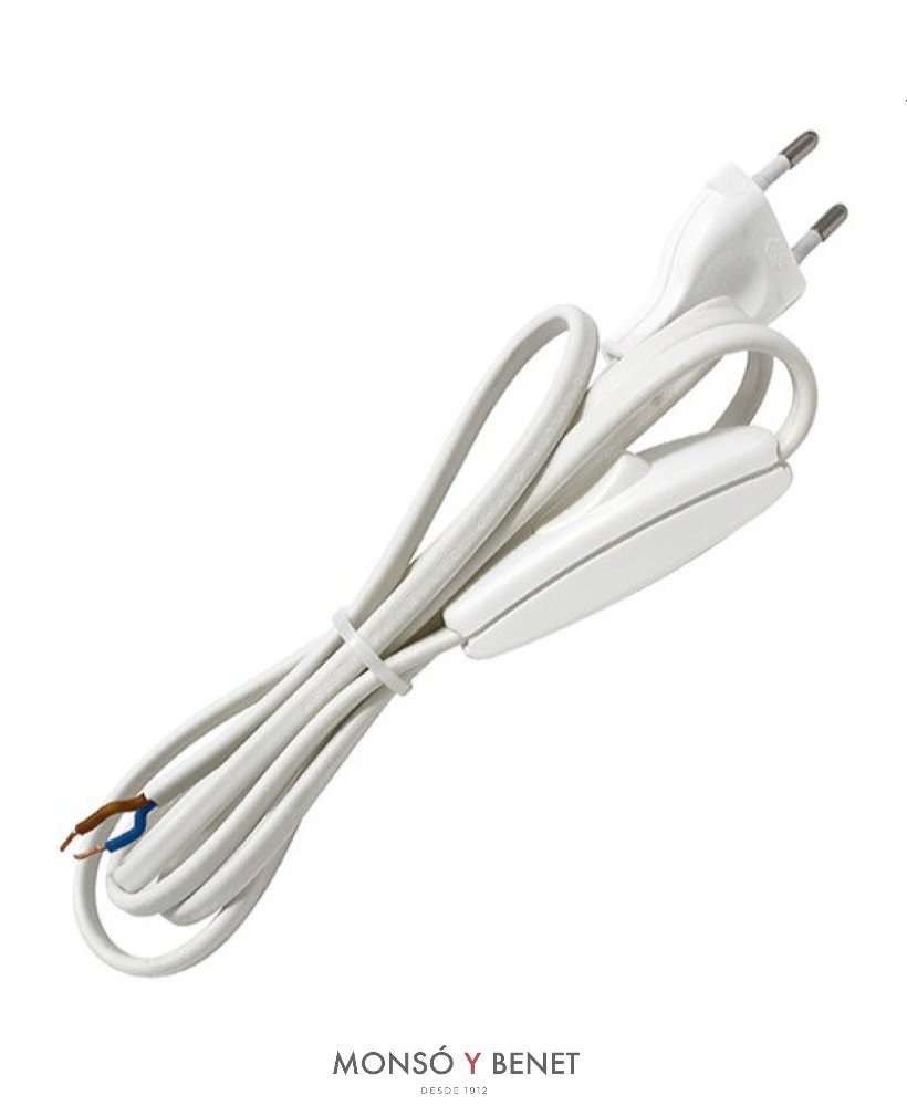 CONEXION INTERRUPTOR 2x0.7 No. 20/2M BLANCO