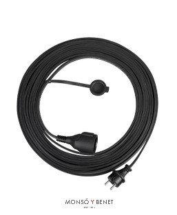 PROLONGACIÓN 10 METROS CON CLAVIJA Y BASE R00882