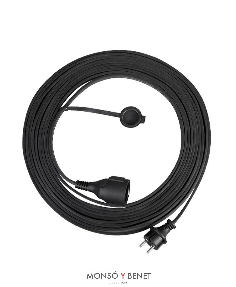 PROLONGACIÓN 10 METROS CON CLAVIJA Y BASE R00882