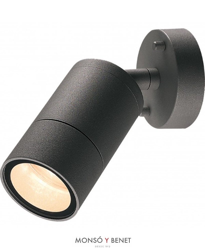 FOCOS LED EXTERIOR 50W IP 54 GU10 ABADIA GRAFITO