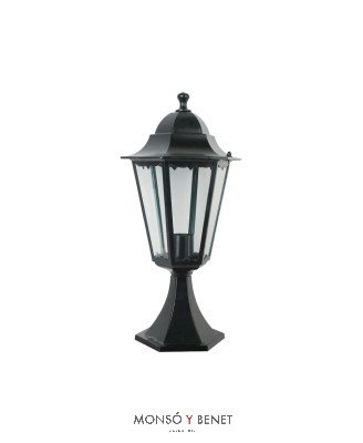 FAROLA CON BASE PARIS NEGRA