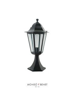 FAROLA CON BASE PARIS NEGRA