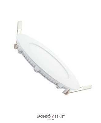ARO REDONDO EMPOTRAR 12W LED A-700 B BLANCO NEUTRO 3000K