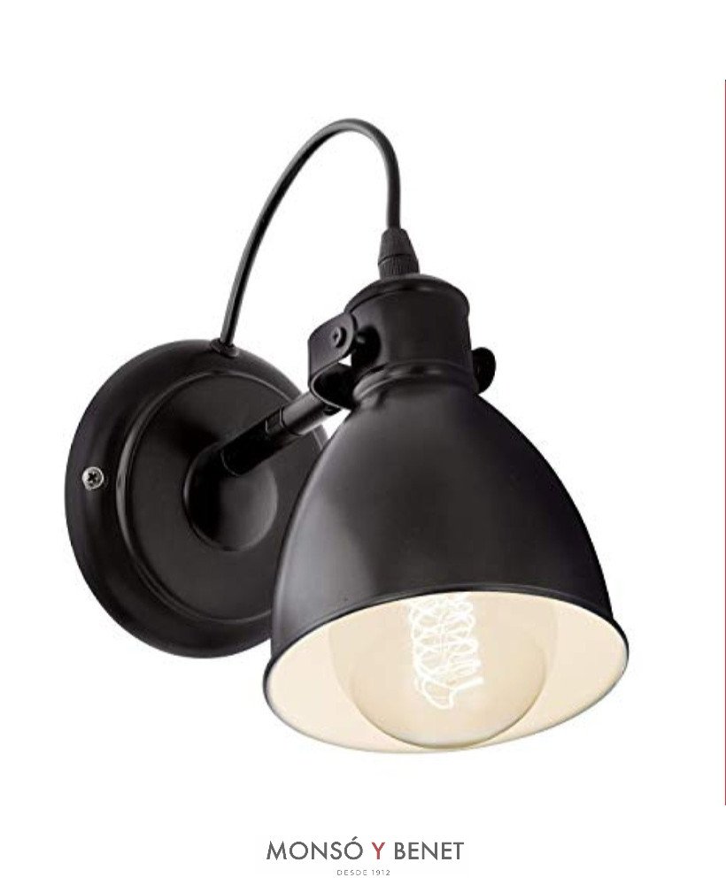 FOCO RETRO METAL F-49468 NEGRO