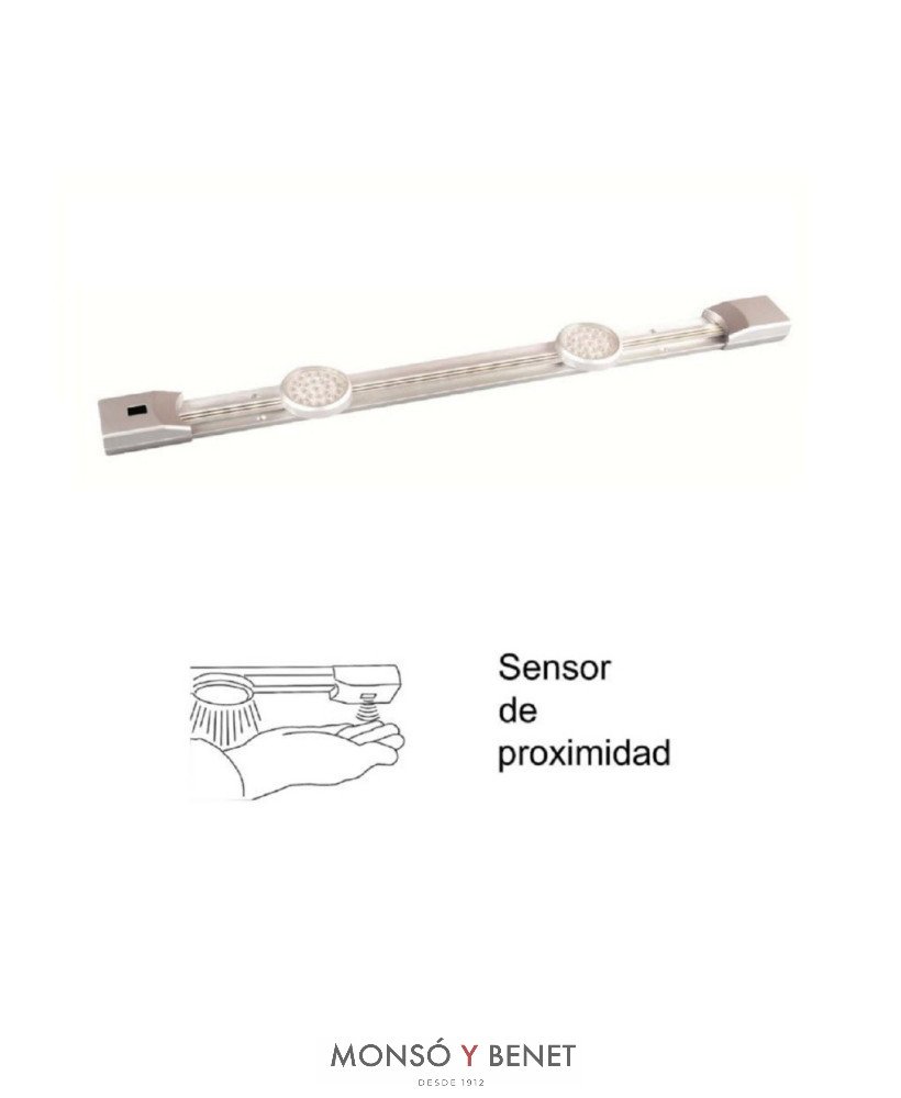 REGLETA LEDS 2 FOCOS No. 240901