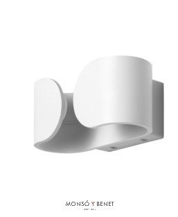 APLIQUE PARED LED VISION 2X3W. VI-407 BLANCO 3K
