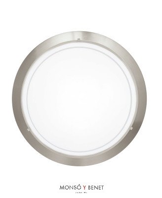 PLAFONES LED SUPERFICIE TECHO A-712/30C.PLATA MATE