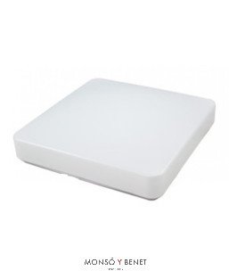 PLAFON LED CUADRADO SUPERFICIE 32W.PC-570 CALIDO