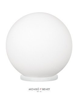 LAMPARA MESA ILUMINACION LED SALON 20C.M-264 PL.OPAL