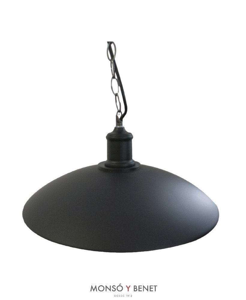 COLGANTE CADENA RETRO ART-09 NEGRO