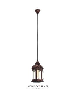 LAMPARA DE PARED VINTAGE COLGANTE 49224 REDFORD
