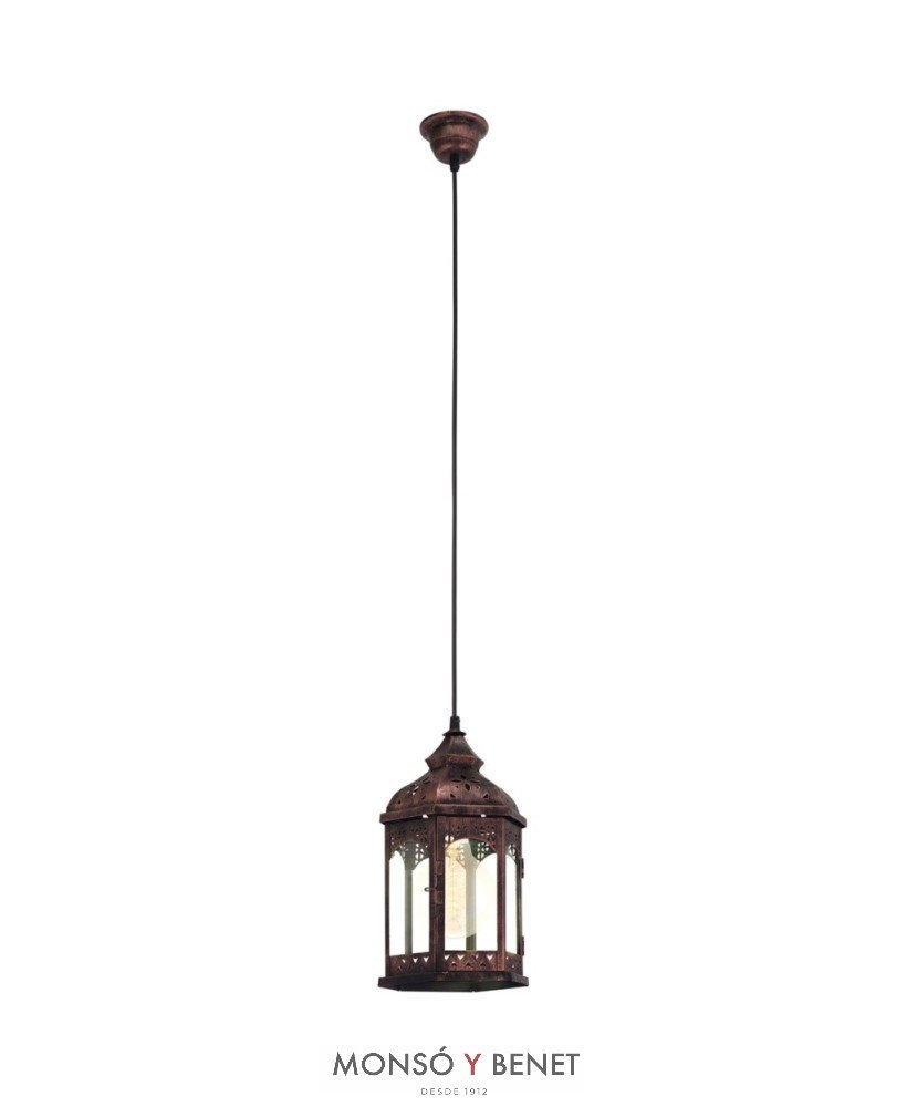 LAMPARA DE PARED VINTAGE COLGANTE 49224 REDFORD