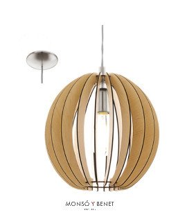 LAMPARA TECHO MADERA COSSANO-50 94765