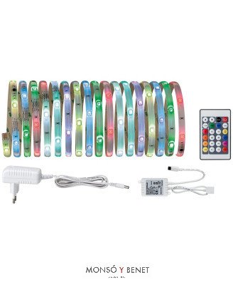 KIT 3 METROS TIRA FLEXIBLE LED K-3532 RGB