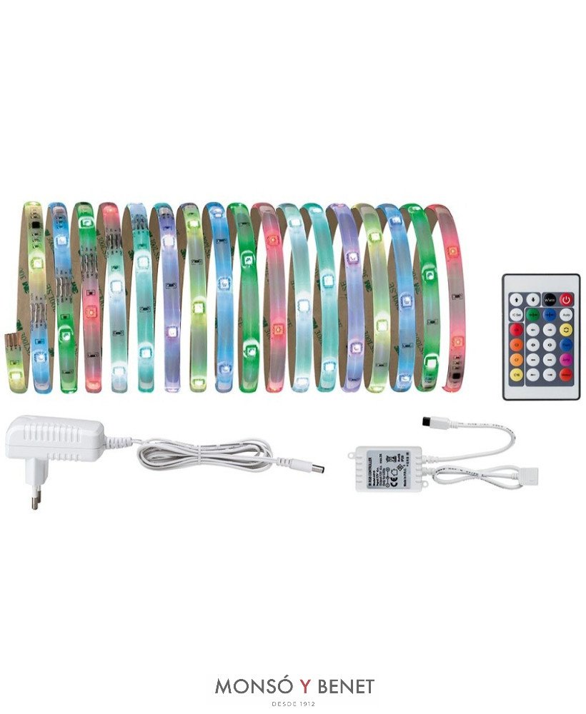 KIT 3 METROS TIRA FLEXIBLE LED K-3532 RGB