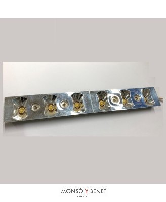 REGLETA 6 LEDs PROYECTOR ALUMI