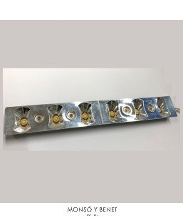REGLETA 6 LEDs PROYECTOR ALUMI
